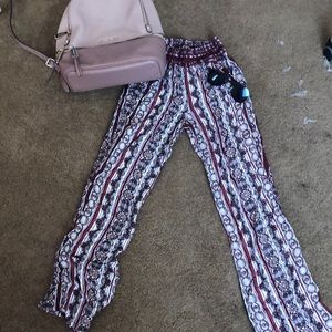 Colorful loose pants